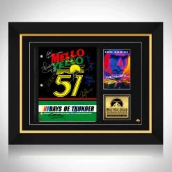 RARE-T Days Of Thunder Script Limited Signature Edition Studio Licensed Custom Frame