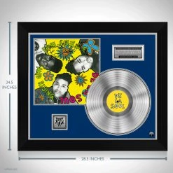 RARE-T De La Soul - Three Feet High Platinum LP Limited Signature Edition Studio Licensed Custom Frame