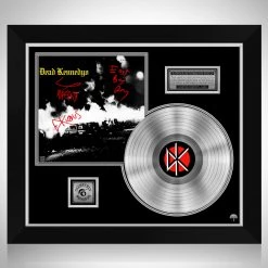 RARE-T Dead Kennedys - Fresh Fruit For Rotting Vegetables Platinum LP Limited Signature Edition Studio Licensed Custom Frame