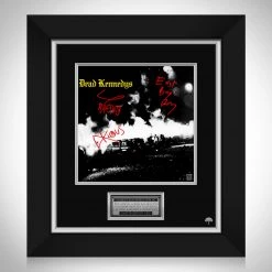 RARE-T Dead Kennedys - Fresh Fruit For Rotting Vegetables LP Cover Limited Signature Edition Studio Licensed Custom Frame Limited Edition Frames