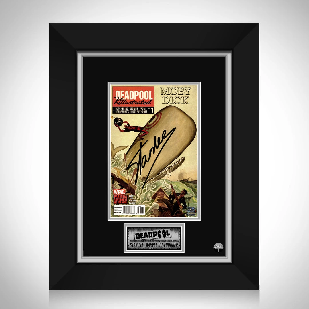 RARE-T Limited Edition Frames Deadpool Killustrated #1 Limited Signature Edition Comic Book Cover Art Custom Frame 1 RARE-T Limited Edition Frames Deadpool Killustrated #1 Limited Signature Edition Comic Book Cover Art Custom Frame