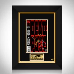 RARE-T Deadpool #1 Limited Signature Edition Comic Book Cover Art Custom Frame