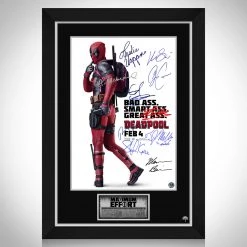 RARE-T Deadpool Mini Poster Limited Signature Edition Studio Licensed Custom Frame