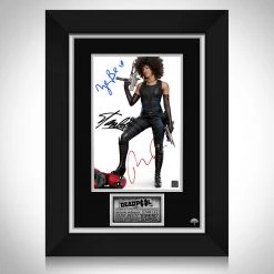 RARE-T Deadpool 2 Domino Limited Signature Edition Studio Licensed Photo Custom Frame Limited Edition Frames