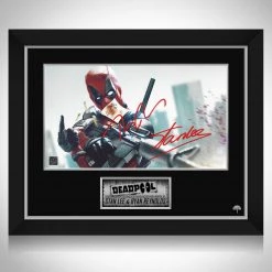 RARE-T Limited Edition Frames Deadpool Shooting Photo Limited Signature Edition Studio Licensed Custom Frame