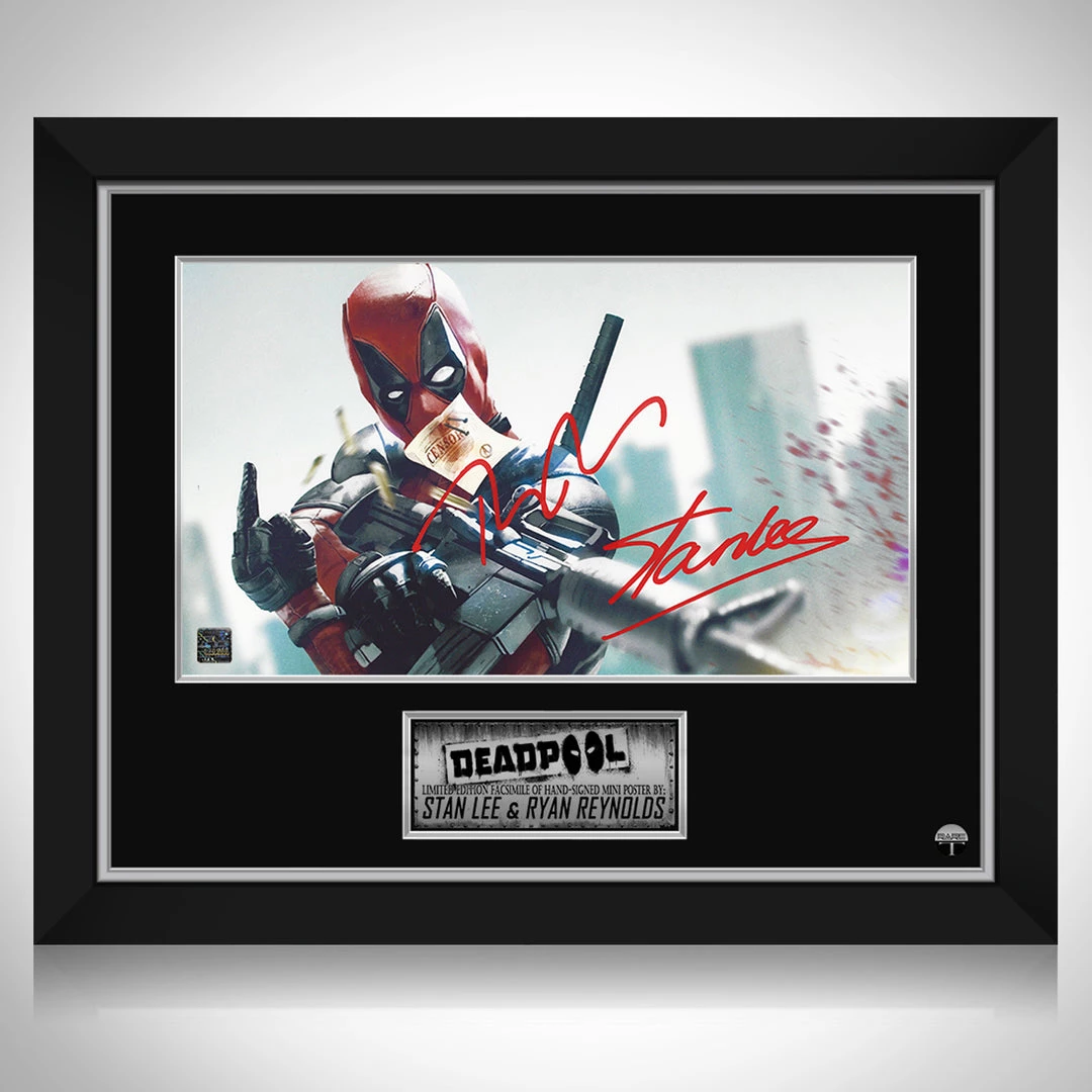 RARE-T Limited Edition Frames Deadpool Shooting Photo Limited Signature Edition Studio Licensed Custom Frame 1 RARE-T Limited Edition Frames Deadpool Shooting Photo Limited Signature Edition Studio Licensed Custom Frame