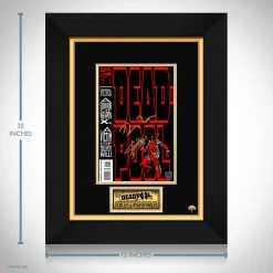 RARE-T Deadpool #1 Limited Signature Edition Comic Book Cover Art Custom Frame 9 RARE-T Deadpool #1 Limited Signature Edition Comic Book Cover Art Custom Frame