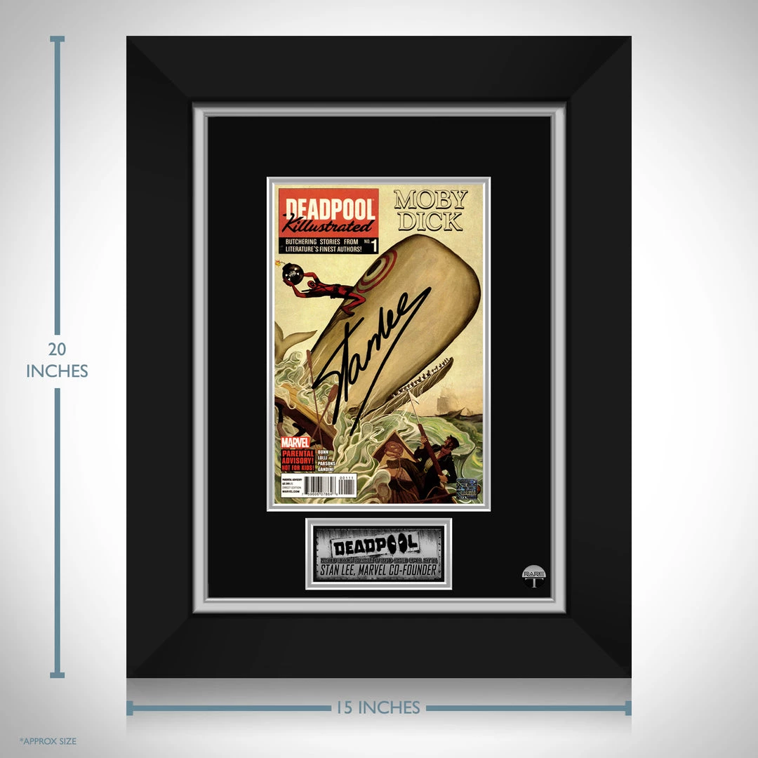 RARE-T Limited Edition Frames Deadpool Killustrated #1 Limited Signature Edition Comic Book Cover Art Custom Frame 3 RARE-T Limited Edition Frames Deadpool Killustrated #1 Limited Signature Edition Comic Book Cover Art Custom Frame