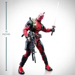 Grosnor Collectible Statues Deadpool- Heavily Armed Limited Edition 1/4 Scale Articulated Statue