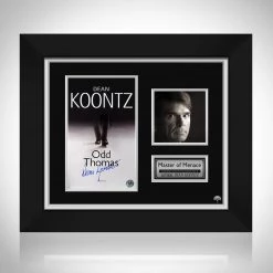 RARE-T Dean Koontz - Odd Thomas Book Cover Photo Limited Signature Edition Studio Licensed Custom Frame NEW