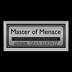 RARE-T Dean Koontz - Odd Thomas Book Cover Photo Limited Signature Edition Studio Licensed Custom Frame NEW