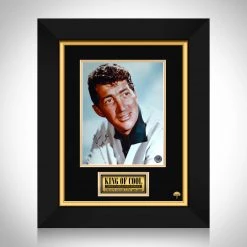 RARE-T Dean Martin Photo Limited Signature Edition Studio Licensed Custom Frame Limited Edition Frames