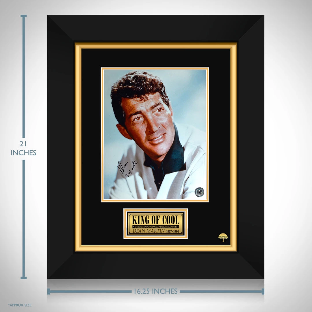 RARE-T Dean Martin Photo Limited Signature Edition Studio Licensed Custom Frame Limited Edition Frames 3 RARE-T Dean Martin Photo Limited Signature Edition Studio Licensed Custom Frame Limited Edition Frames