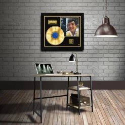 Rare-T Dean Martin The Best Of Dean Martin Limited Signature Edition Studio Licensed Gold LP Custom Frame
