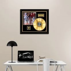 Rare-T Limited Edition Frames Death Human Gold LP Limited Signature Edition Studio Licensed Custom Frame 14 Rare-T Limited Edition Frames Death Human Gold LP Limited Signature Edition Studio Licensed Custom Frame
