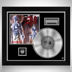 Rare-T Limited Edition Frames Death Human Platinum LP Limited Signature Edition Studio Licensed Custom Frame