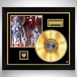 Rare-T Limited Edition Frames Death Human Gold LP Limited Signature Edition Studio Licensed Custom Frame