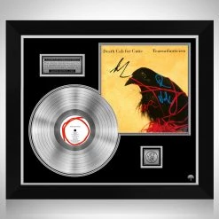 RARE-T Death Cab For Cutie Transatlanticism Platinum LP Limited Signature Edition Studio Licensed Custom Frame