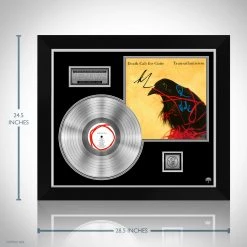 RARE-T Death Cab For Cutie Transatlanticism Platinum LP Limited Signature Edition Studio Licensed Custom Frame