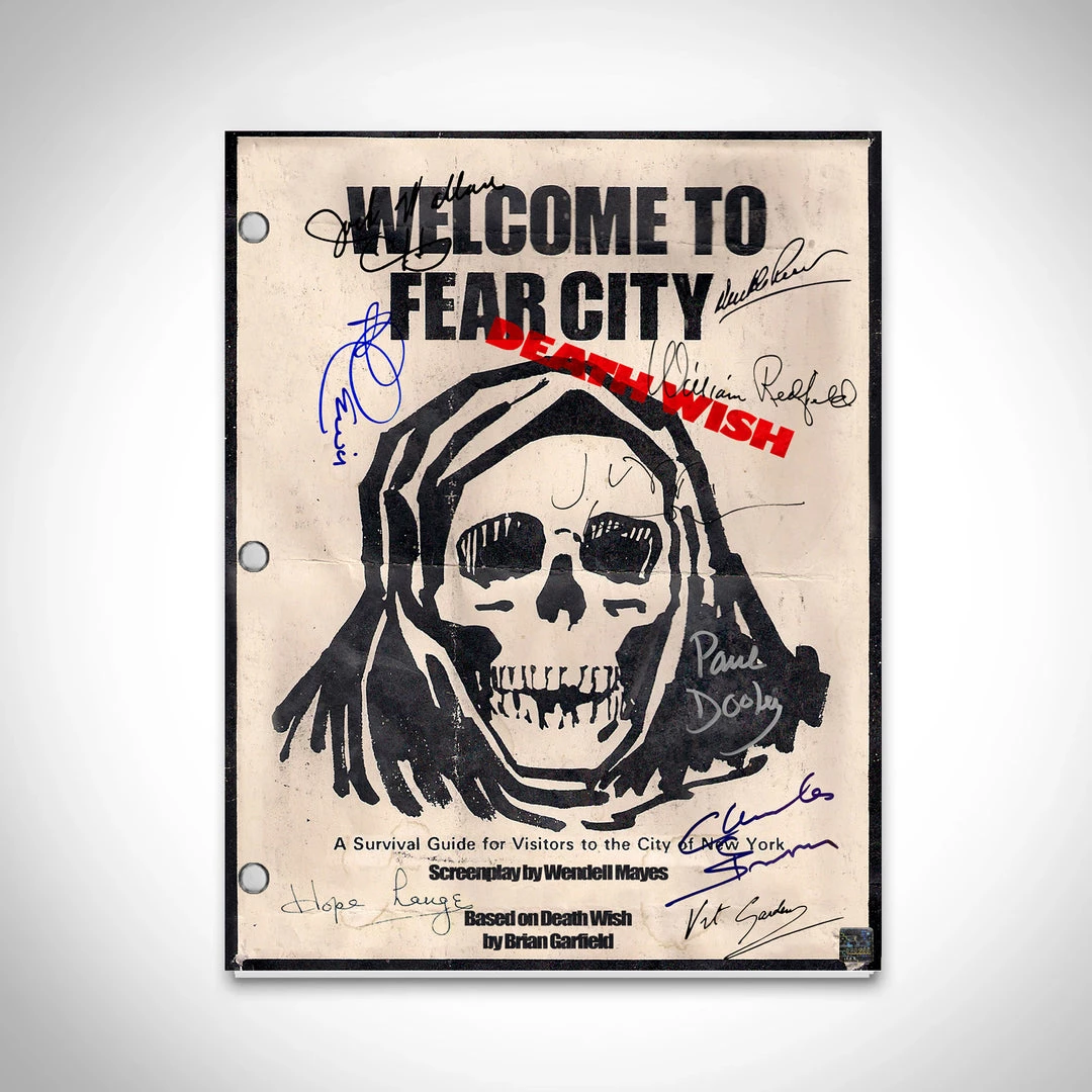 RARE-T Death Wish 1974 Transcript Limited Signature Edition Studio Licensed Custom Frame Limited Edition Frames 4 RARE-T Death Wish 1974 Transcript Limited Signature Edition Studio Licensed Custom Frame Limited Edition Frames