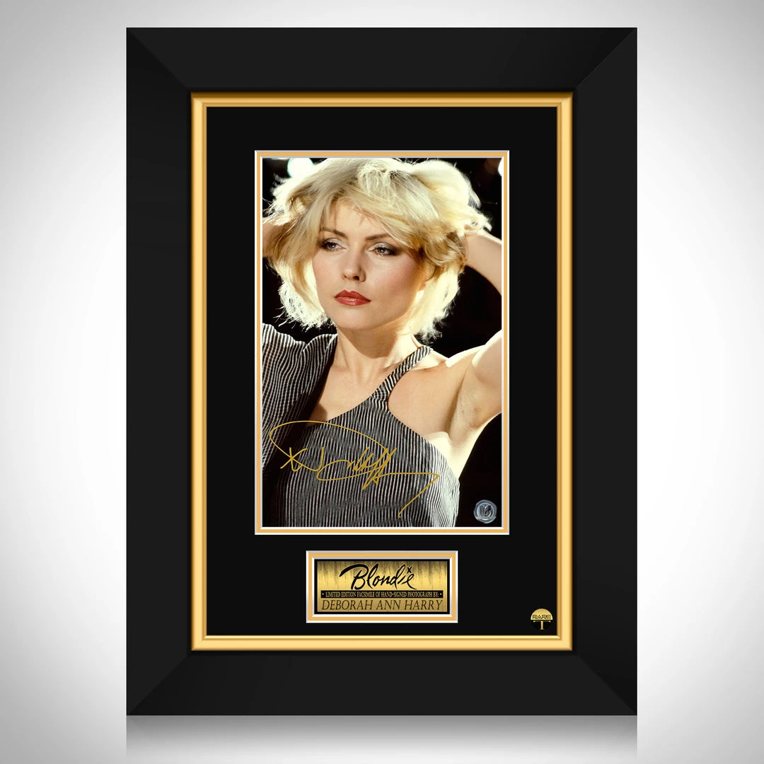 RARE-T Debbie Harry Photo Limited Signature Edition Studio Licensed Custom Frame 1 RARE-T Debbie Harry Photo Limited Signature Edition Studio Licensed Custom Frame