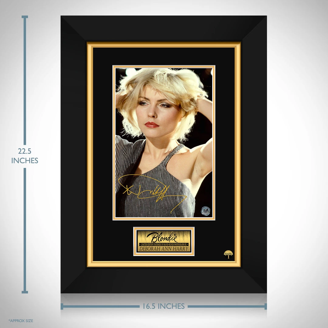RARE-T Debbie Harry Photo Limited Signature Edition Studio Licensed Custom Frame 3 RARE-T Debbie Harry Photo Limited Signature Edition Studio Licensed Custom Frame
