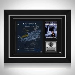 RARE-T Deep Blue Sea Transcript Limited Signature Edition Studio Licensed Custom Rame Limited Edition Frames