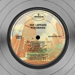 RARE-T Def Leppard - Pyromania Platinum LP Limited Signature Edition Studio Licensed Custom Frame Limited Edition Frames 16 RARE-T Def Leppard - Pyromania Platinum LP Limited Signature Edition Studio Licensed Custom Frame Limited Edition Frames