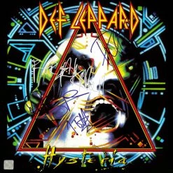 RARE-T Limited Edition Frames Def Leppard Hysteria Gold LP Limited Signature Edition Studio Licensed Custom Frame