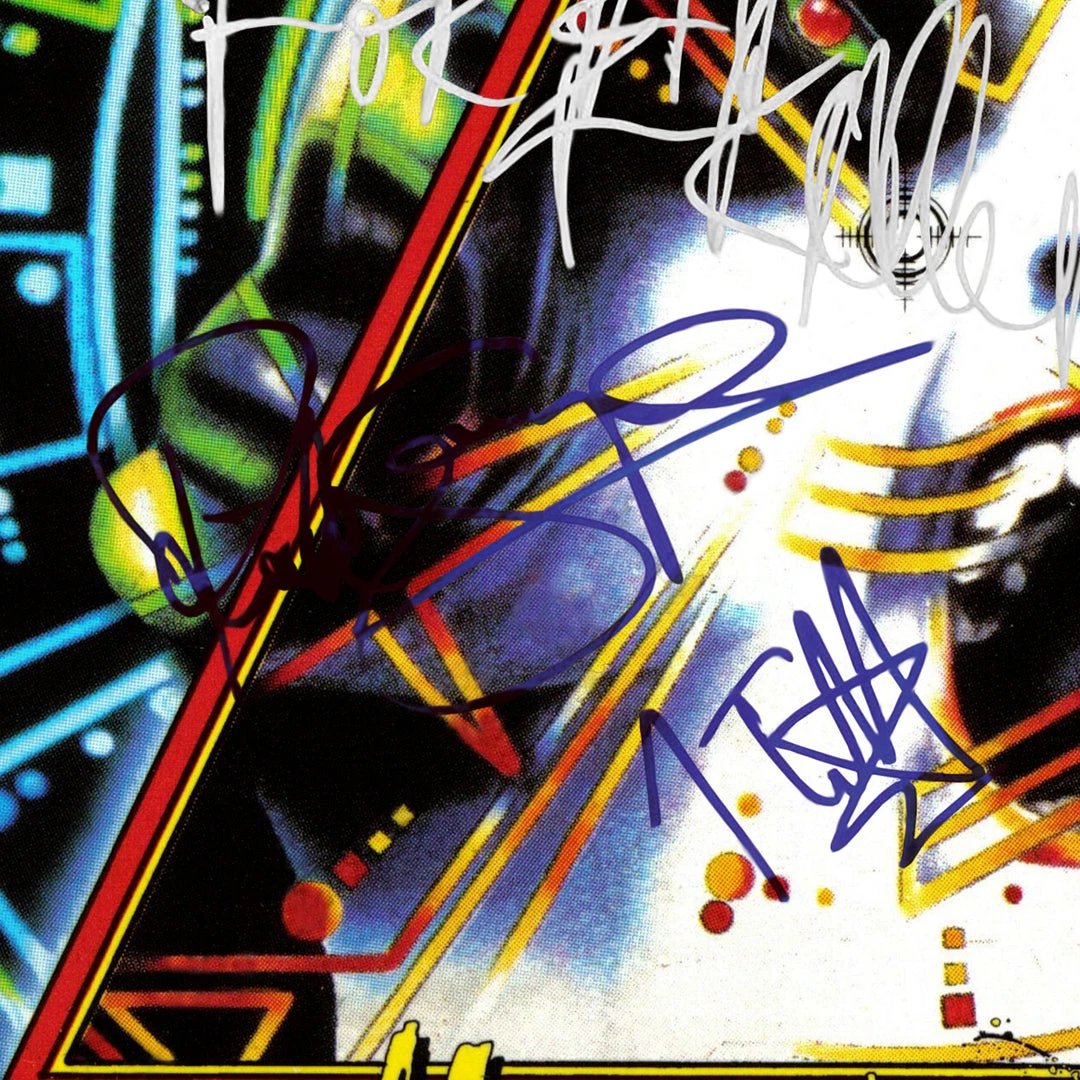 RARE-T Limited Edition Frames Def Leppard Hysteria Gold LP Limited Signature Edition Studio Licensed Custom Frame 4 RARE-T Limited Edition Frames Def Leppard Hysteria Gold LP Limited Signature Edition Studio Licensed Custom Frame