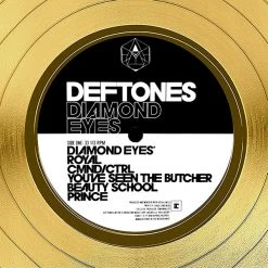 RARE-T Limited Edition Frames Deftones - Diamond Eyes Gold LP Limited Signature Edition Studio Licensed Custom Frame 18 RARE-T Limited Edition Frames Deftones - Diamond Eyes Gold LP Limited Signature Edition Studio Licensed Custom Frame