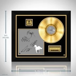 RARE-T Limited Edition Frames Deftones White Pony Gold LP Limited Signature Edition Studio Licensed Custom Frame