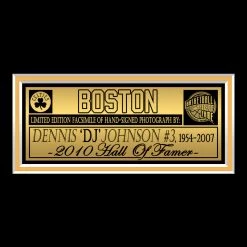 RARE-T Limited Edition Frames Boston Celtics - Dennis Johnson Photo Limited Signature Edition Studio Licensed Custom Frame