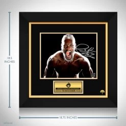 RARE-T Deontay Wilder Photo Limited Signature Edition Studio Licensed Custom Frame 9 RARE-T Deontay Wilder Photo Limited Signature Edition Studio Licensed Custom Frame