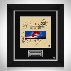 RARE-T Limited Edition Frames Depeche Mode - Music For The Masses LP Cover Limited Signature Edition Studio Licensed Custom Frame