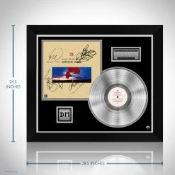 RARE-T Depeche Mode - Music For The Masses Platinum LP Limited Signature Edition Studio Licensed Custom Frame