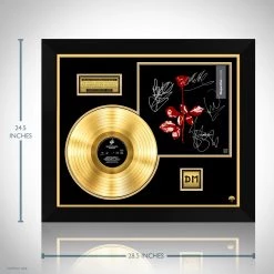 RARE-T Depeche Mode Violator Gold LP Limited Signature Edition Studio Licensed Custom Frame Limited Edition Frames 19 RARE-T Depeche Mode Violator Gold LP Limited Signature Edition Studio Licensed Custom Frame Limited Edition Frames