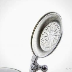 RARE-T Vintage Etched Glass 'Grand Turk 1786' Metal-Lidded Beer Stein 9 RARE-T Vintage Etched Glass 'Grand Turk 1786' Metal-Lidded Beer Stein