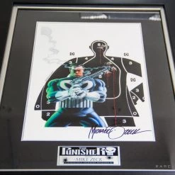 VAULT COLLECTIBLES The Punisher Signed Zeck Art Print Rare-T Exclusive Custom Frame Signed Memorabilia 9 VAULT COLLECTIBLES The Punisher Signed Zeck Art Print Rare-T Exclusive Custom Frame Signed Memorabilia