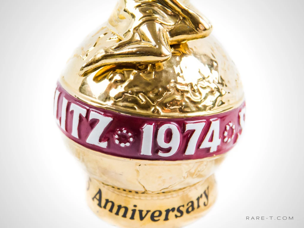 RARE-T Barware & Signs Schlitz Beer 24K Gold Globe/Goddess - 1974 Vintage Decanter 4 RARE-T Barware & Signs Schlitz Beer 24K Gold Globe/Goddess - 1974 Vintage Decanter