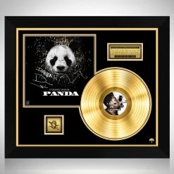 RARE-T Desiigner - Panda Gold LP Limited Signature Edition Studio Licensed Custom Frame