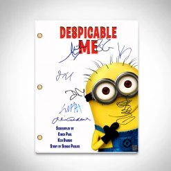 RARE-T Despicable Me Script Limited Signature Edition Studio Licensed Custom Frame Limited Edition Frames