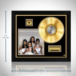 RARE-T Limited Edition Frames Destiny's Child - Writing On The Wall Gold LP Limited Signature Edition Studio Licensed Custom Frame 12 RARE-T Limited Edition Frames Destiny's Child - Writing On The Wall Gold LP Limited Signature Edition Studio Licensed Custom Frame