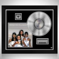 RARE-T Destiny's Child Writing On The Wall Platinum LP Limited Signature Edition Studio Licensed Custom Frame