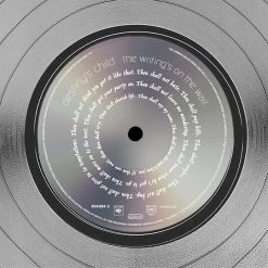 RARE-T Destiny's Child Writing On The Wall Platinum LP Limited Signature Edition Studio Licensed Custom Frame