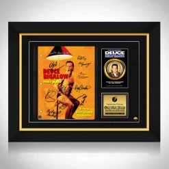RARE-T Deuce Bigalow: Male Gigolo Transcript Limited Signature Edition Studio Licensed Custom Frame