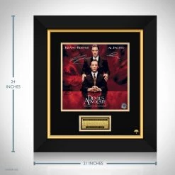 RARE-T Devil's Advocate - Music From The Motion Picture LP Cover Limited Signature Edition Studio Licensed Custom Frame