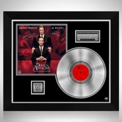 RARE-T Devil's Advocate - Music From The Motion Picture Platinum LP Limited Signature Edition Studio Licensed Custom Frame Limited Edition Frames