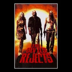 RARE-T Limited Edition Frames Devil's Rejects Script Limited Signature Edition Studio Licensed Custom Frame