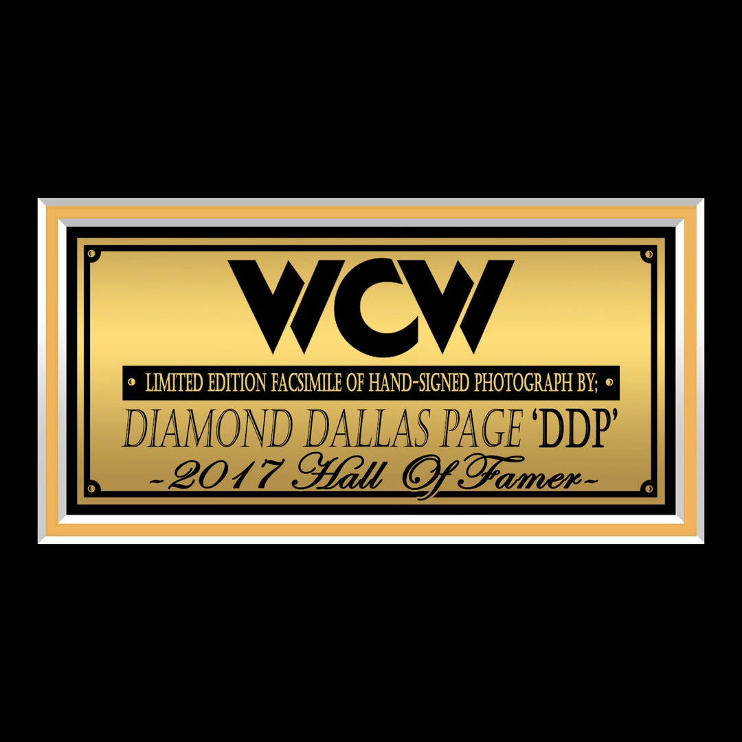 RARE-T Limited Edition Frames WCW - Diamond Dallas Page Photo Limited Signature Edition Studio Licensed Custom Frame 5 RARE-T Limited Edition Frames WCW - Diamond Dallas Page Photo Limited Signature Edition Studio Licensed Custom Frame